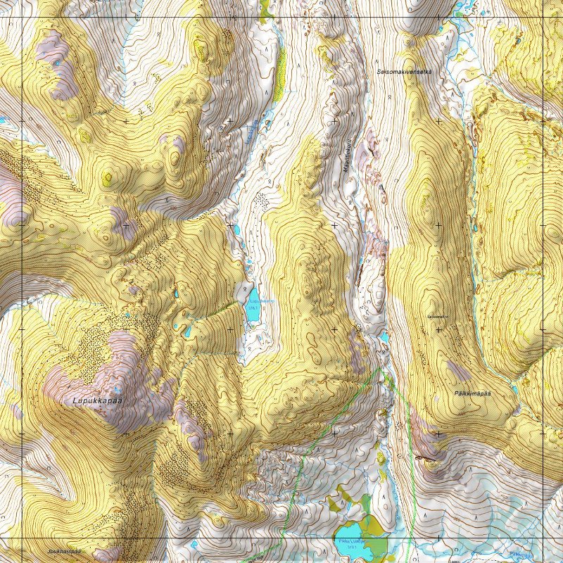 Diffuse shading with heavy aspect shading [0 pi/16]